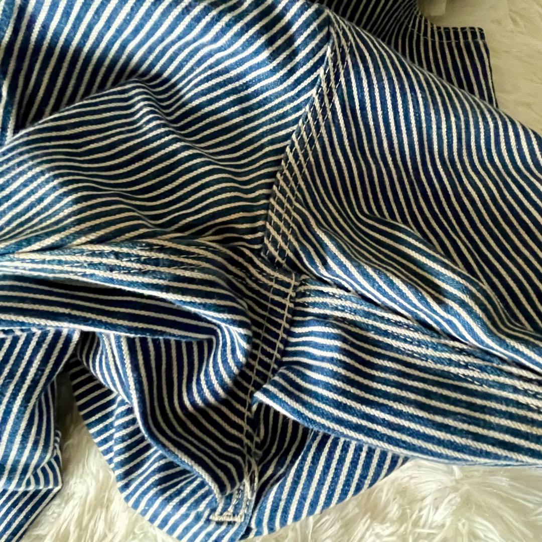 LEE / 70's denim hickory overall ヒッコリー