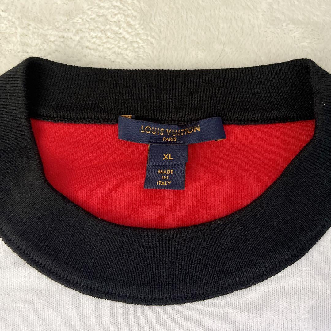 ルイヴィトン オールドスクール　カラーブロックセーター　レディース　XL