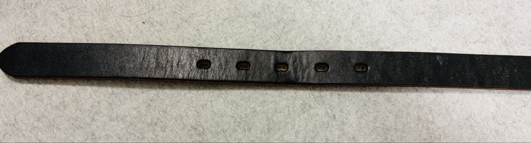 INTERIM インテリム　オークバークレザーベルト　25mm