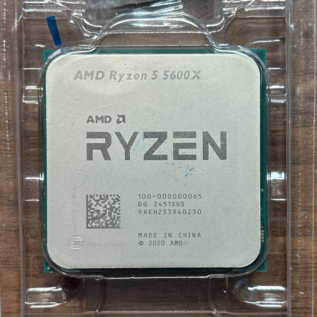 【新品未使用】Ryzen5 5600X 動作保証 返品対応有！