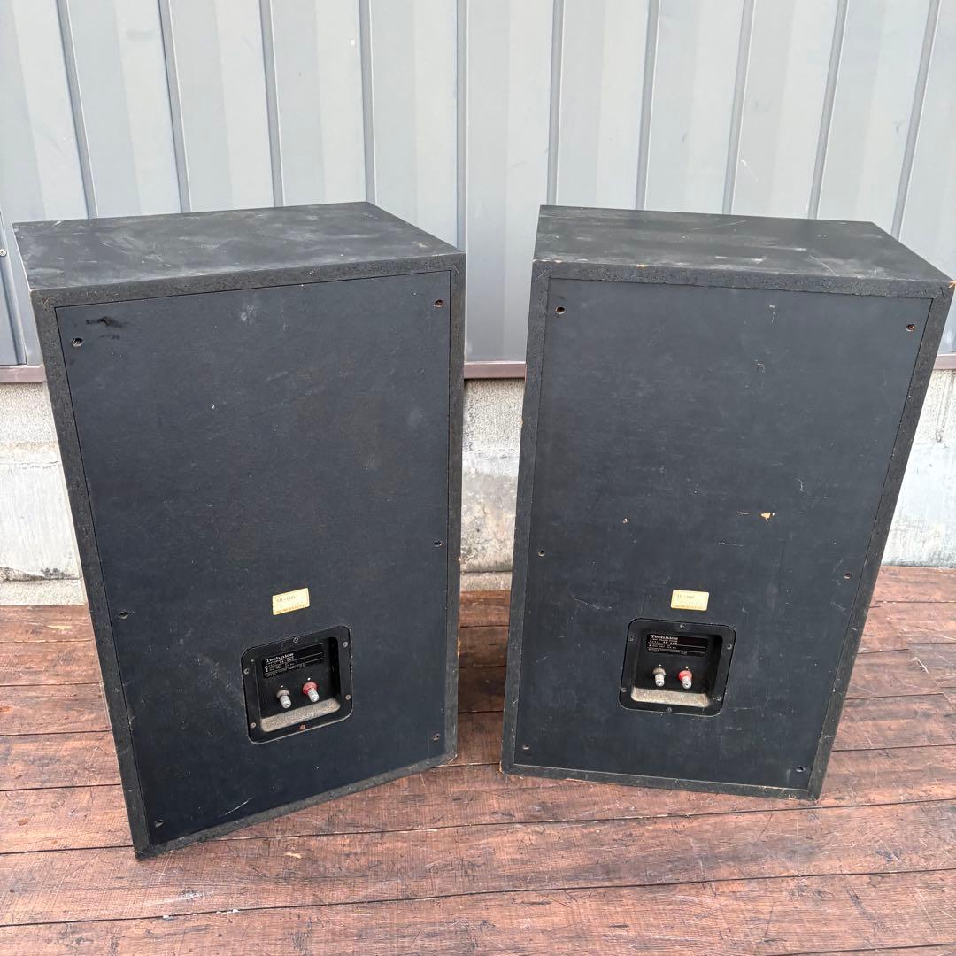 昭和レトロ テクニクス SB-660 3WAY スピーカーペア ビンテージ現状品