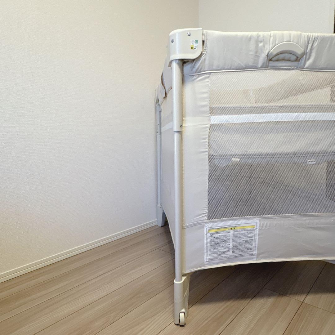 【美品】 Aprica ココネルエアー ベビーベッド 66046 アップリカ