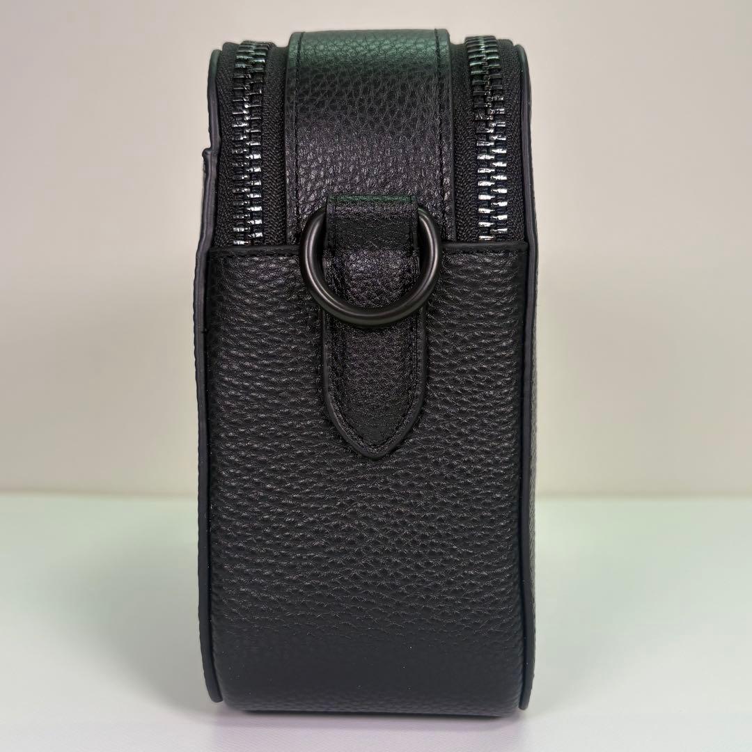 【COACH】 タグ有り チャーター クロスボディ バッグ 24 ブラック