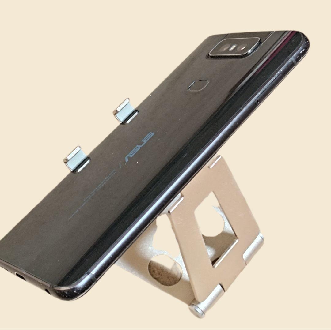 ㉜ASUS ZenFone 6 ZS630KL 128GB ブラック 訳有品