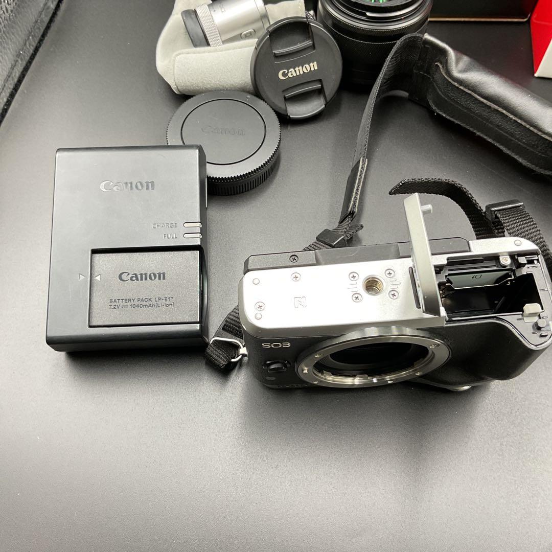 E1580 Canon EOS M6 EF-M15-45 レンズキット