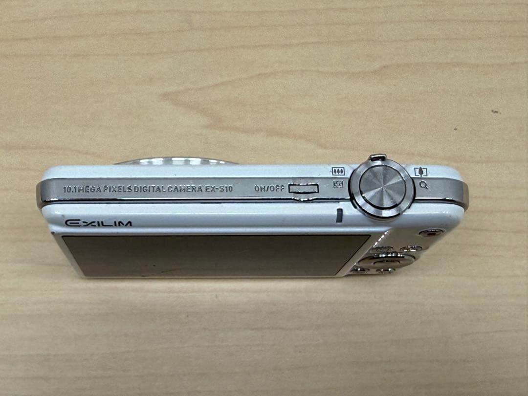 SI313☆CASIO☆EXILIM EX-S10S☆カメラ☆ホワイト