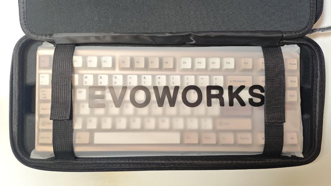 キーボード TickType Evoworks Evo80 Azure+FR4