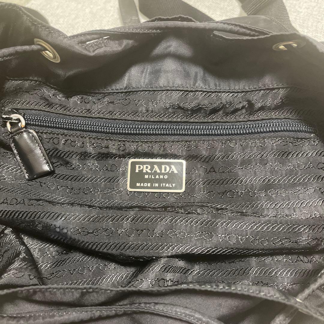 PRADA 黒 リュック・バックパック