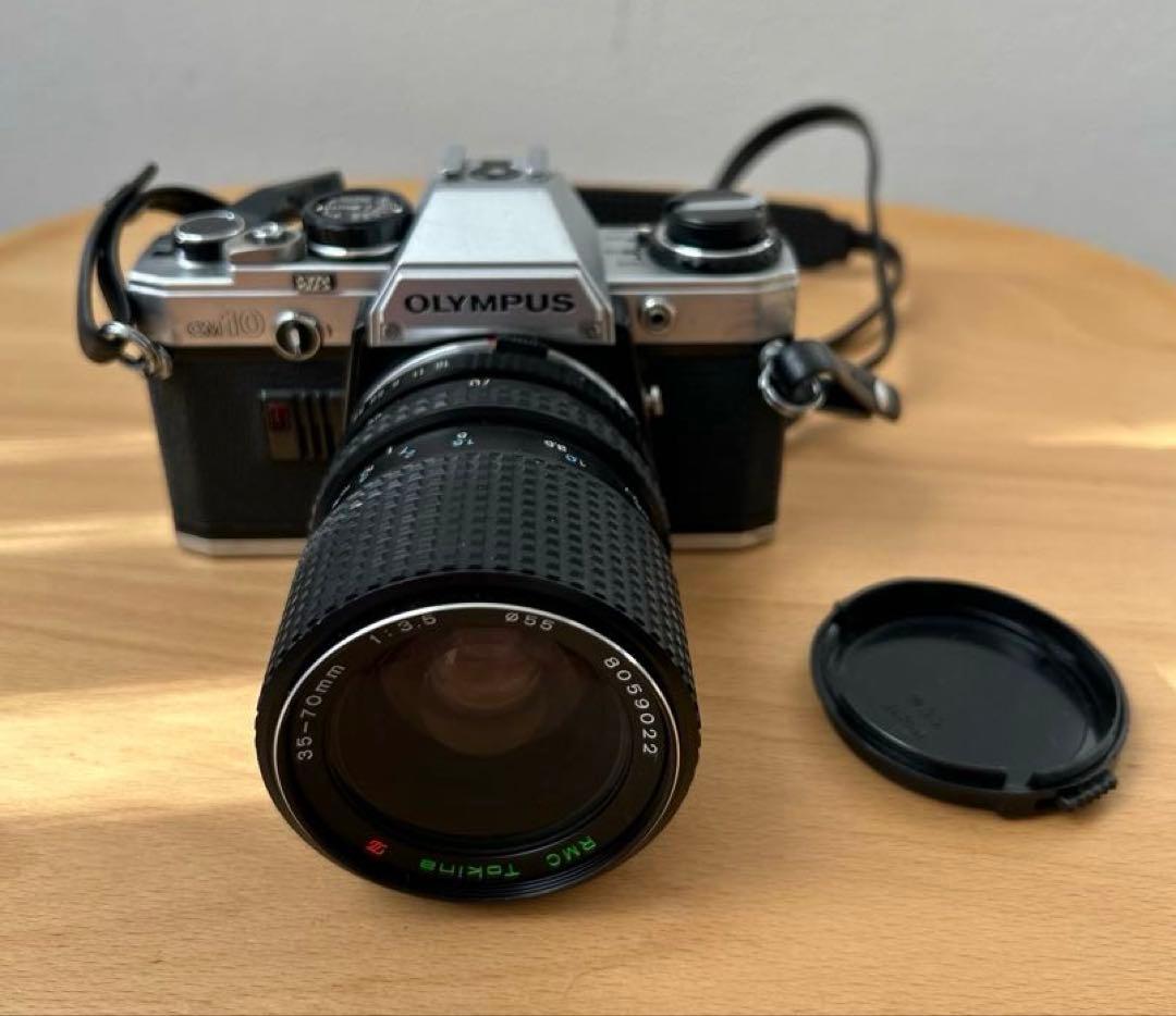 オリンパスOM-10フィルム一眼レフカメラ　トキナーレンズ シグマレンズセット