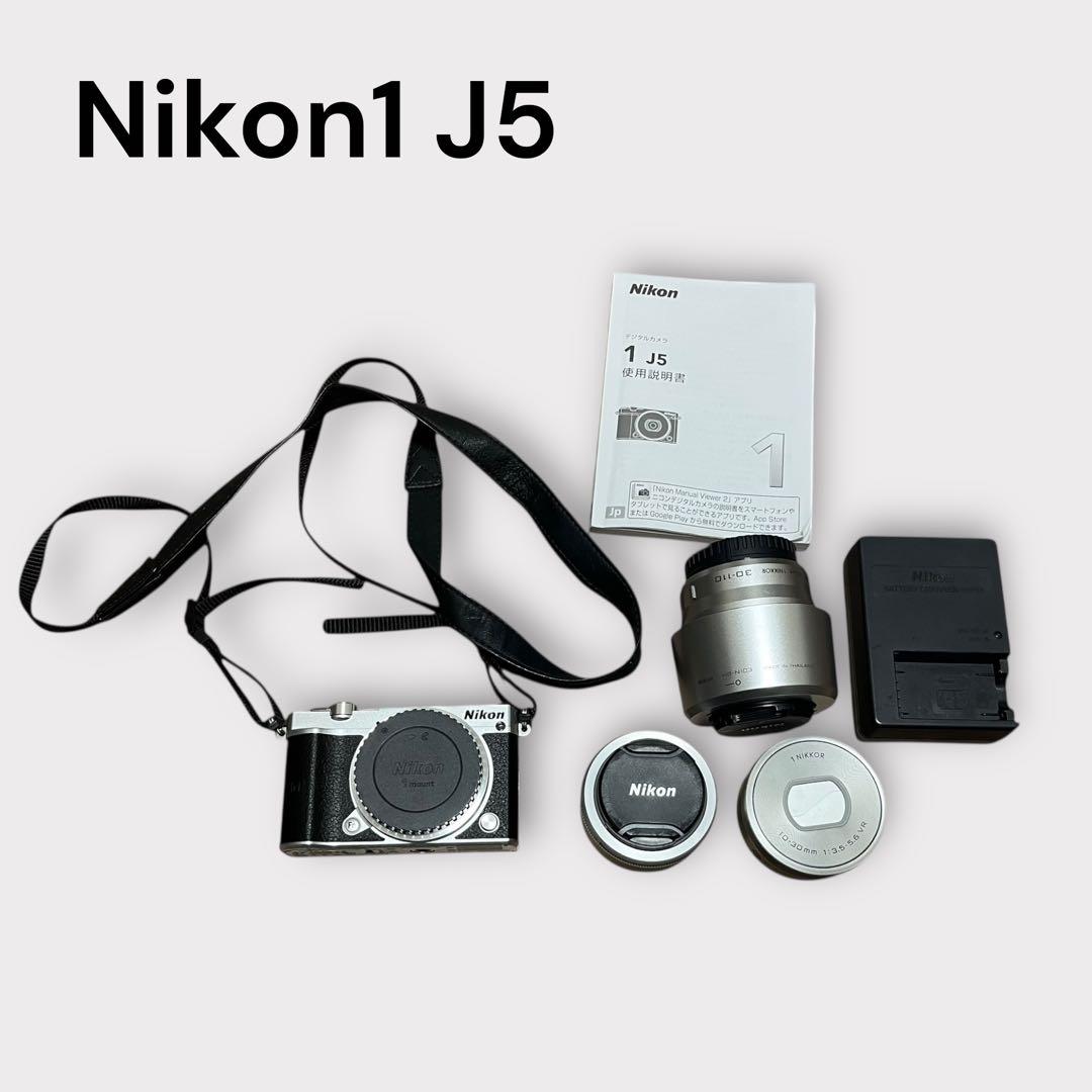 ポパイ様Nikon 1 J5 ダブルレンズキット　望遠レンズ