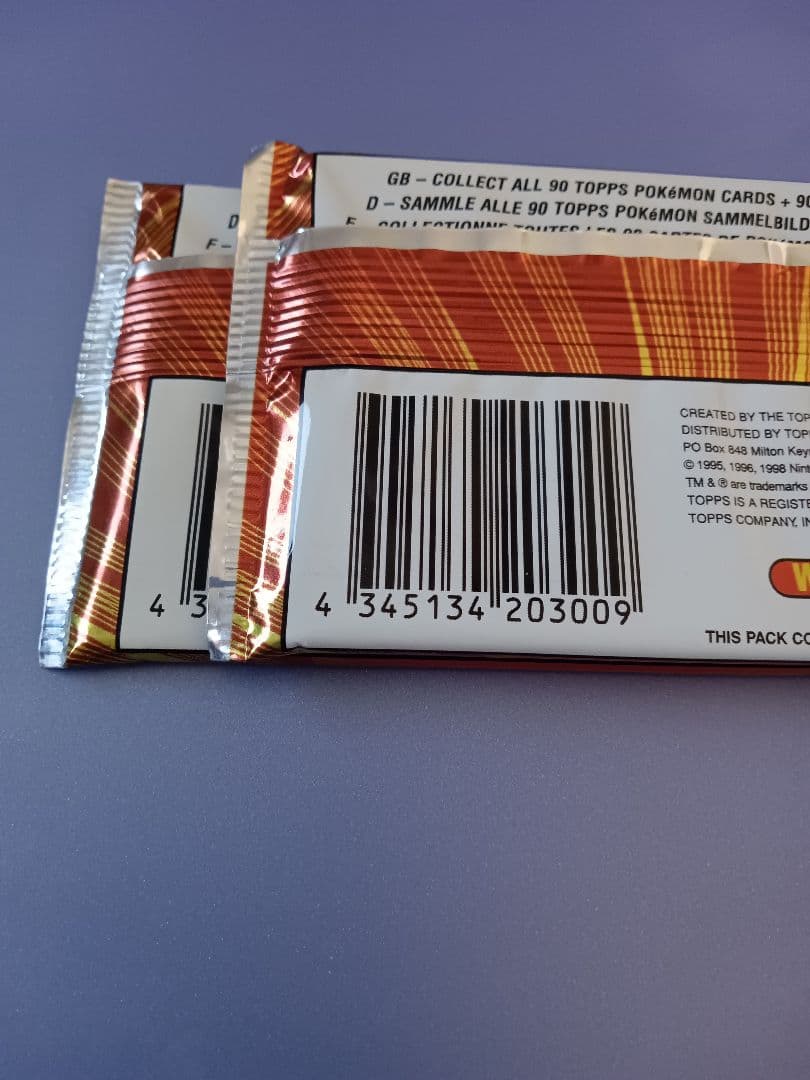ポケモン トレーディングカードパック 2パック　未開封