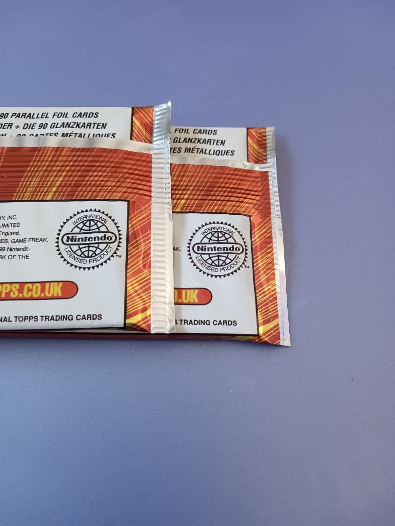 ポケモン トレーディングカードパック 2パック　未開封