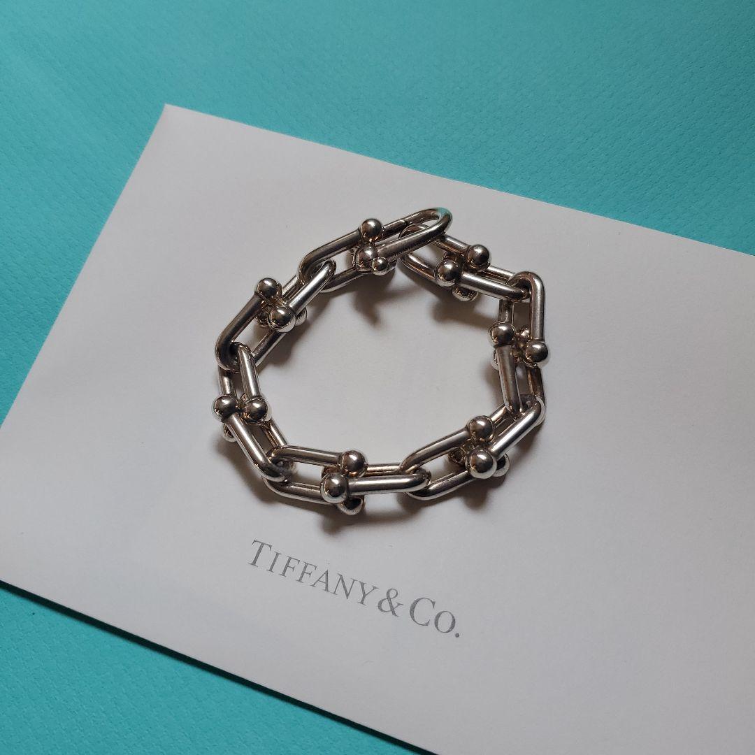 Tiffany & Co. ハードウェア ラージ リンク ブレスレット 14コマ