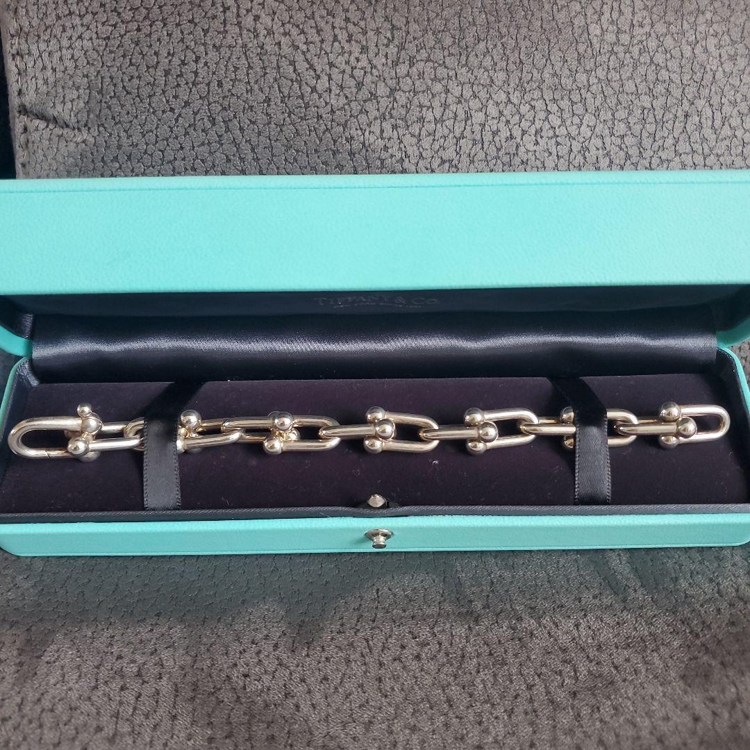 Tiffany & Co. ハードウェア ラージ リンク ブレスレット 14コマ