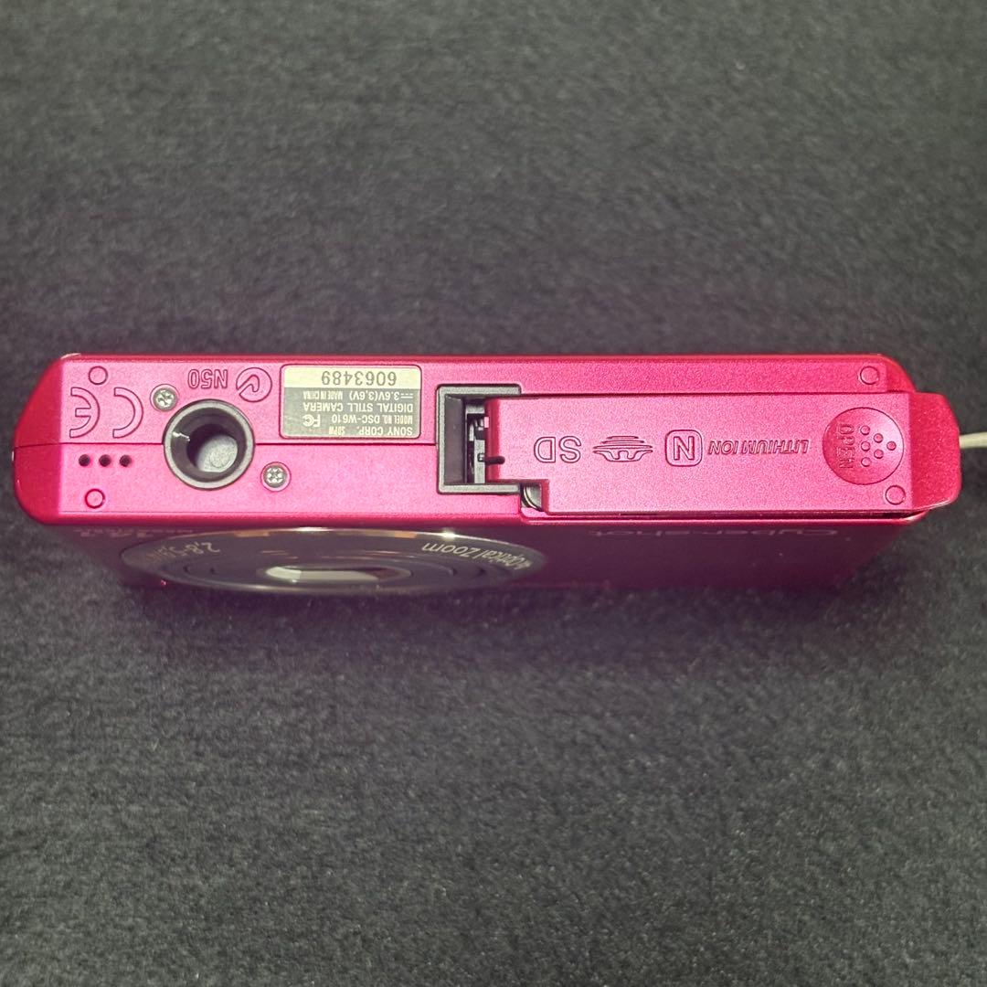 【美品】SONY cyber-shot DSC-W610 ピンク デジタルカメラ