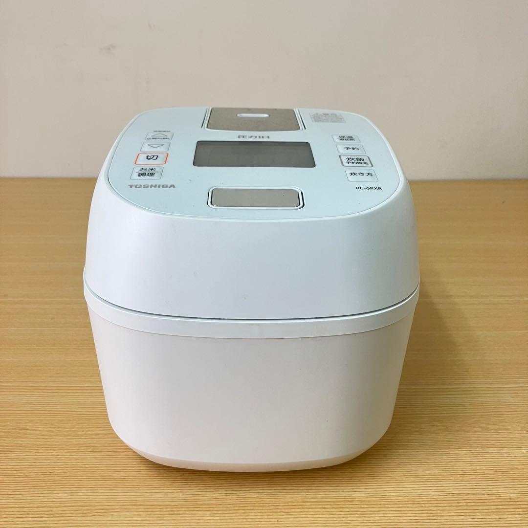 TOSHIBA RC-6PXR 圧力IH炊飯器 3.5合 ホワイト