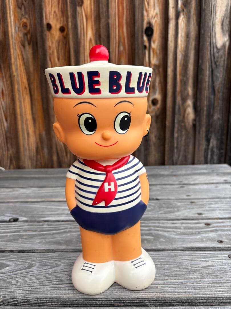 ハリウッドランチマーケット ブルーブルー ボーイ 貯金箱 フィギュア