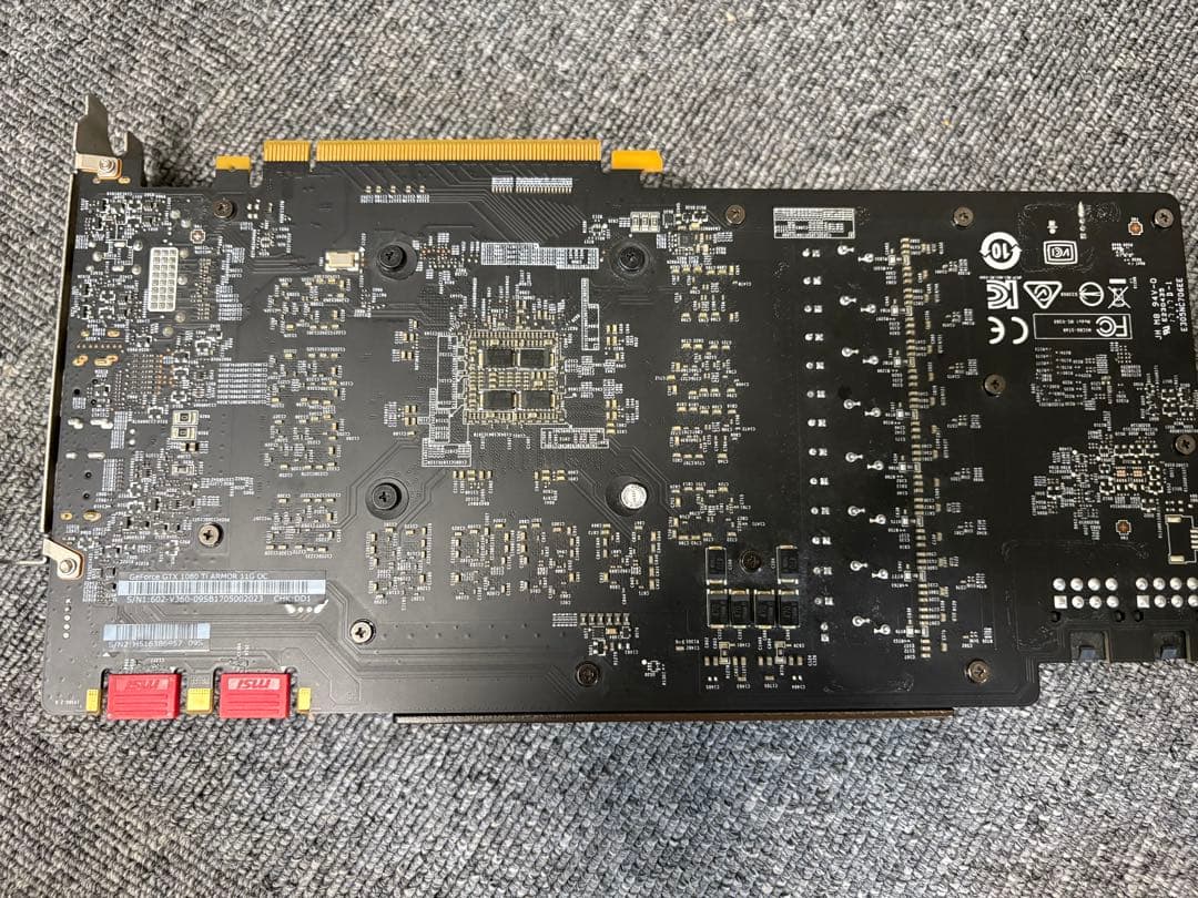 グラフィックボード・グラボ・ビデオカード MSI Gtx 1080ti armor OS 11g