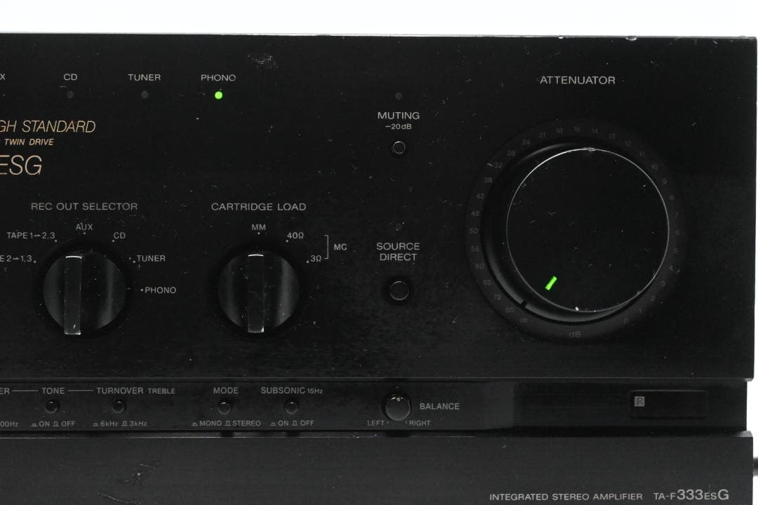 ＳＯＮＹ　プリメインアンプ　ＴＡ－Ｆ３３３ＥＳＧ