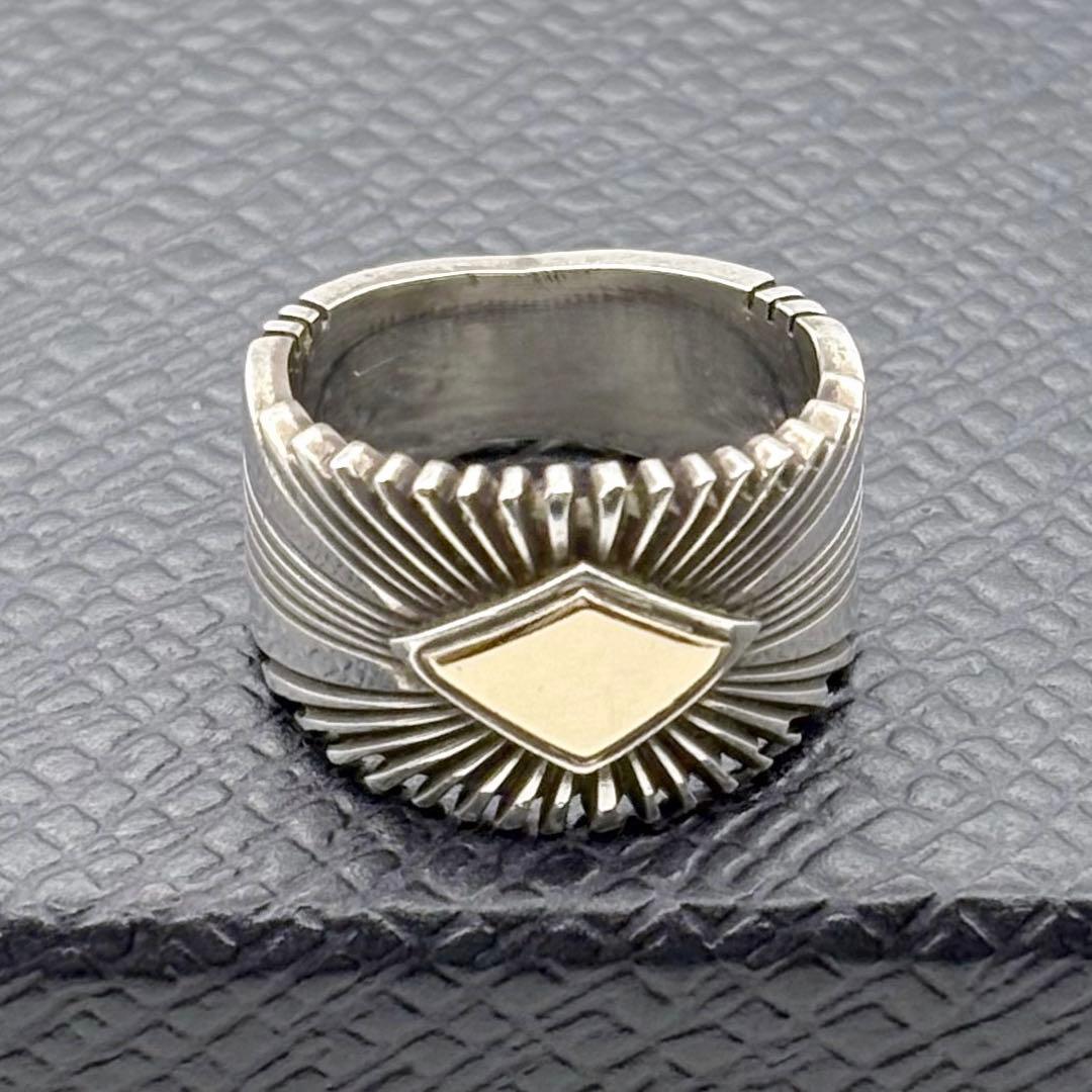 パットベドニー サンバースト リング 14K 11号 ナバホ 希少 美品