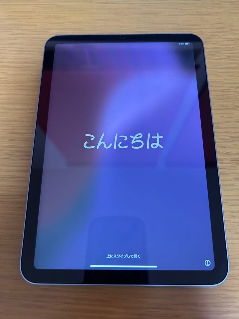 iPad mini （A17 Pro）128GB／Wi-Fi（ブルー）