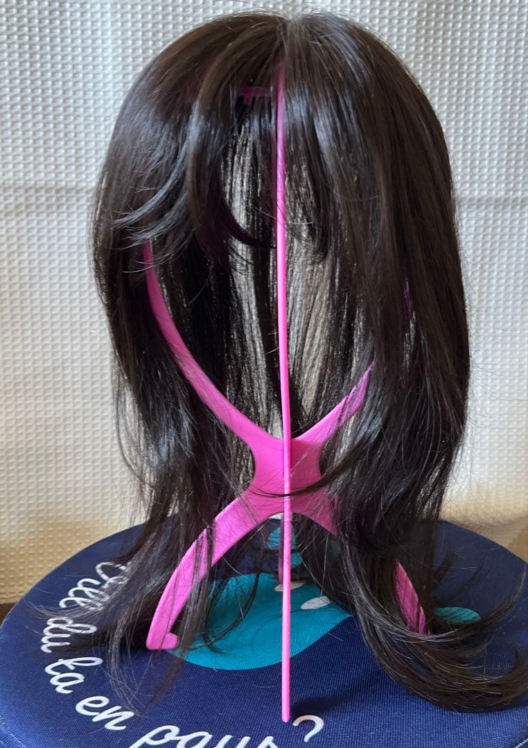 ピンクエイジ　前髪ウィッグ　トップカバー
