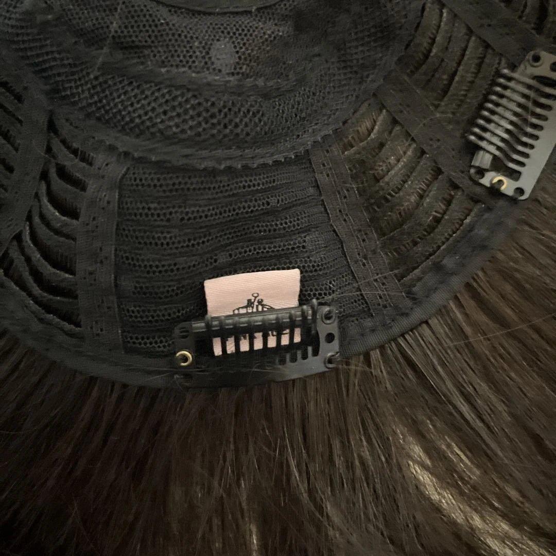 ピンクエイジ　前髪ウィッグ　トップカバー