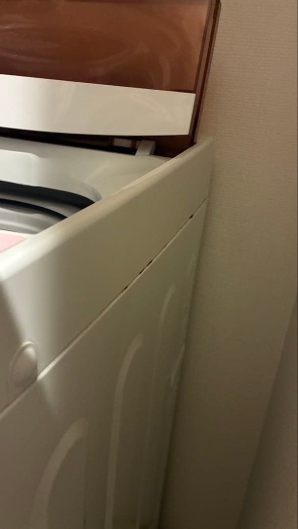 【2/22発送】Haier 縦型洗濯機 5.5kg ホワイト/ピンク　2019