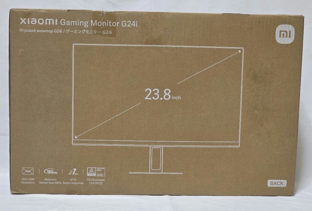 Xiaomi Gaming Monitor G24i 23.8インチ ゲーミング