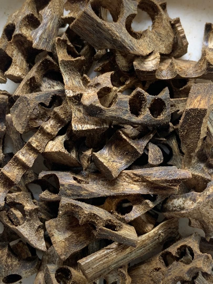 極上緑油伽羅 沈香原木 香木 重さ:50g