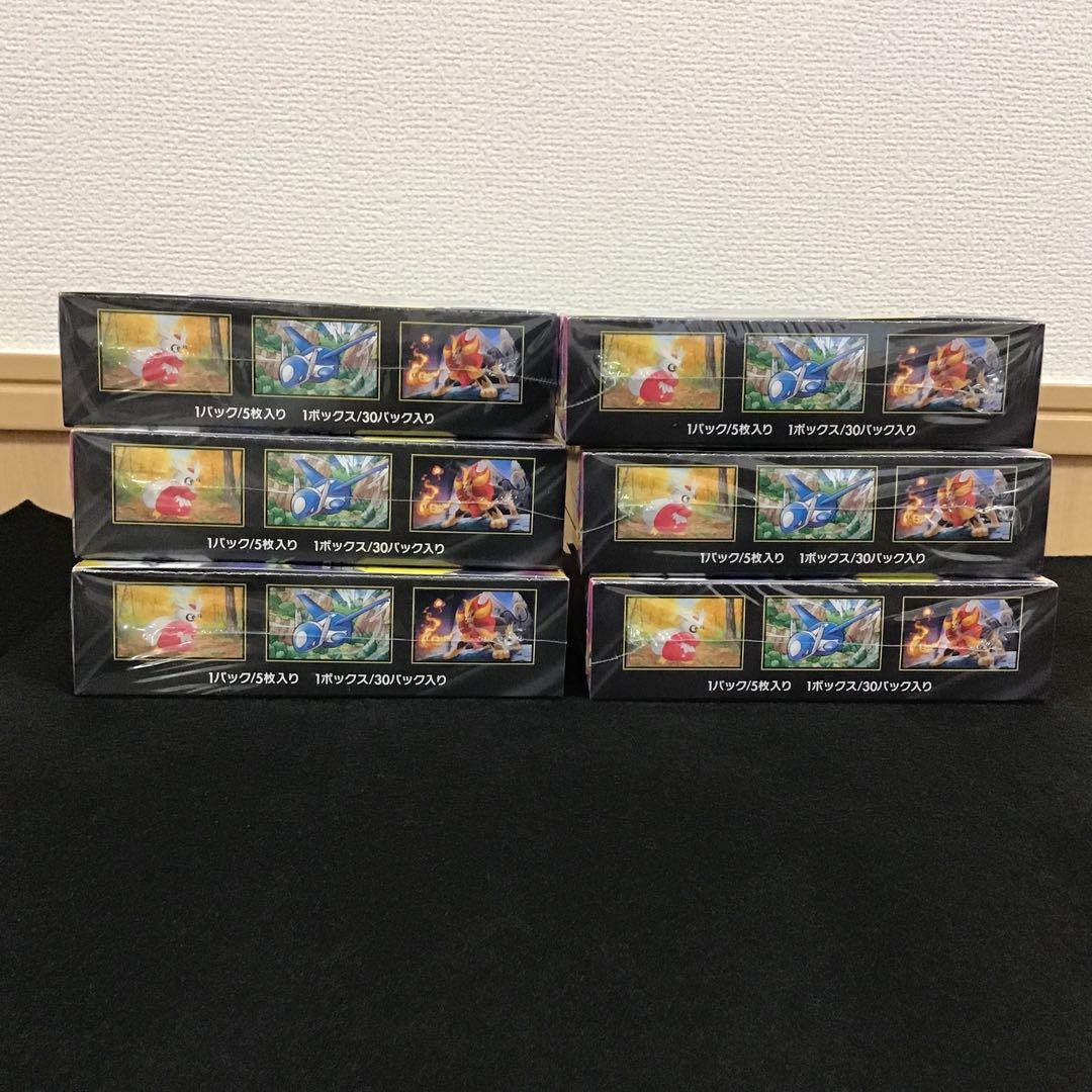 ポケモンカード　メガシンフォニア　6BOX シュリンク付新品未開封品