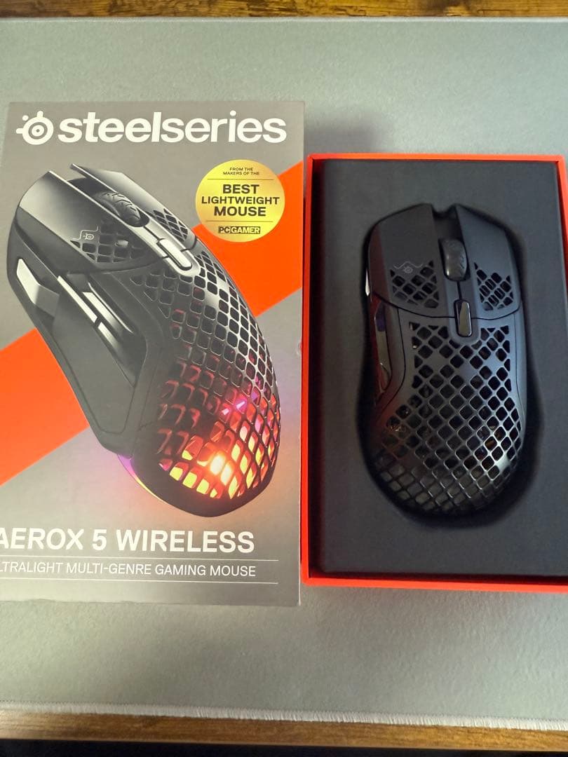 マウス・トラックボール SteelSeries AEROX 5 WIRELESS