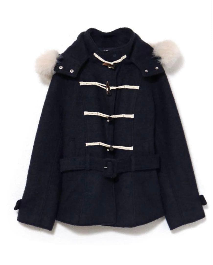 ジャケット・アウター andmary Nicole fur belt jacket skirt