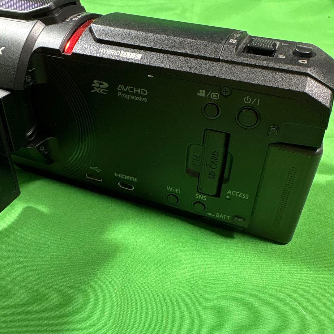 【純正オプションも付属】パナソニック 4Kビデオカメラ HC-VX2MS-K