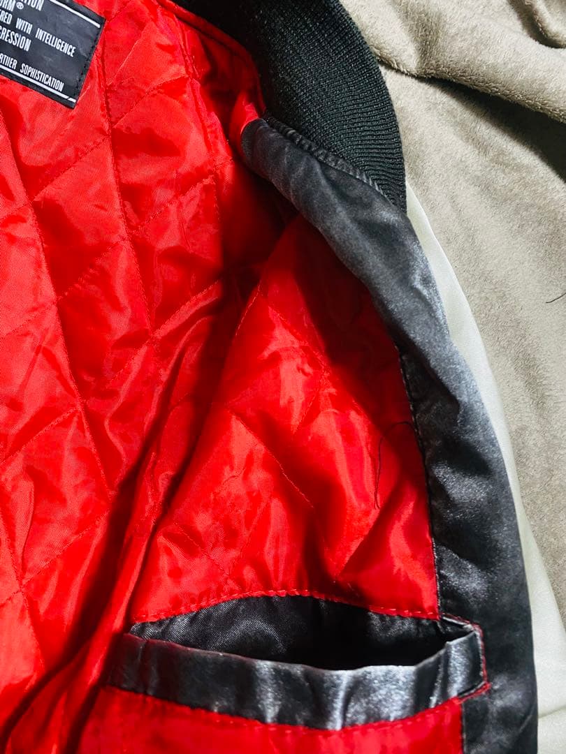 90s 龍 JUNGLE STORM 日本限定 スカジャン unisex サテン