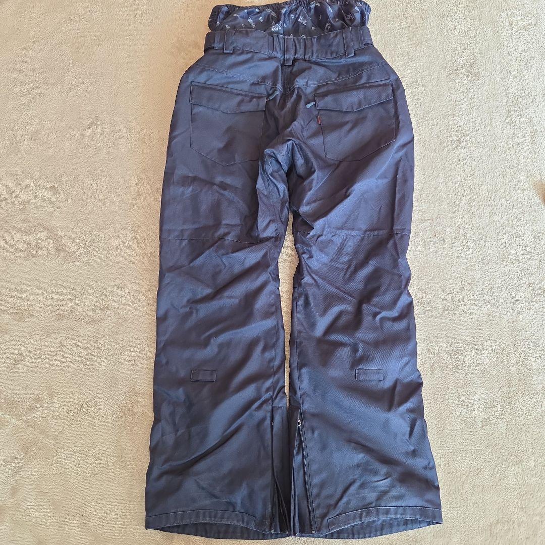 PONTAPES スノボウェア 上下セット XL リアルツリーカモ 迷彩 白 紺