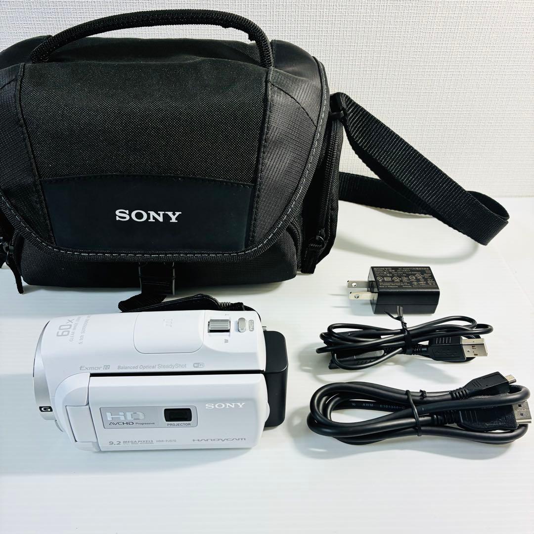 SONY HDビデオカメラ Handycam HDR-PJ670