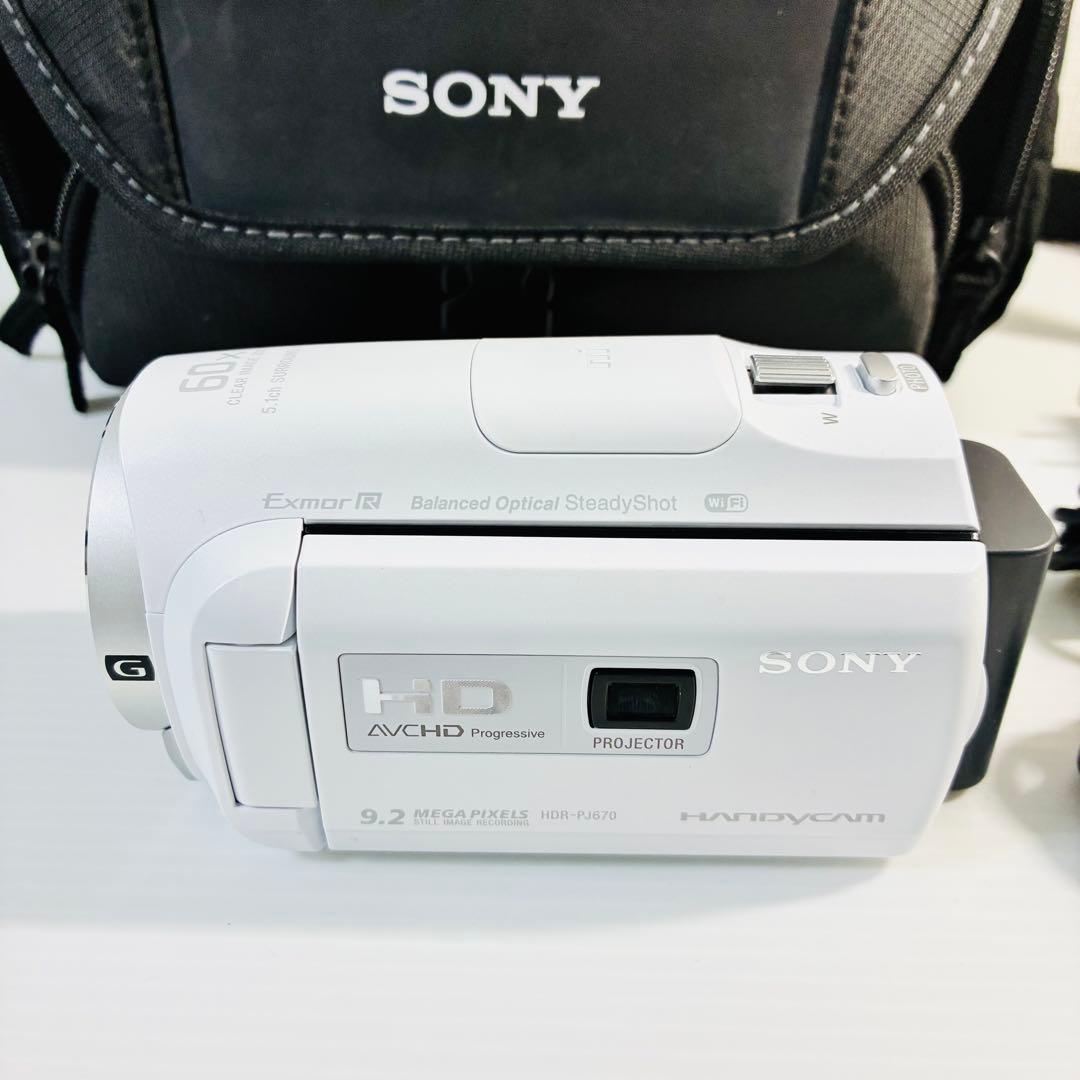 SONY HDビデオカメラ Handycam HDR-PJ670