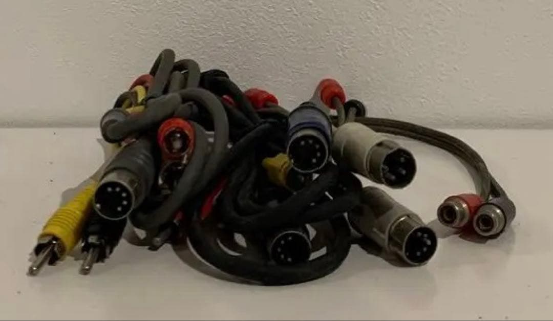 QUAD33通電OK＋303未確認ヴィンテージアンプジャンク扱い未確認ケーブル付