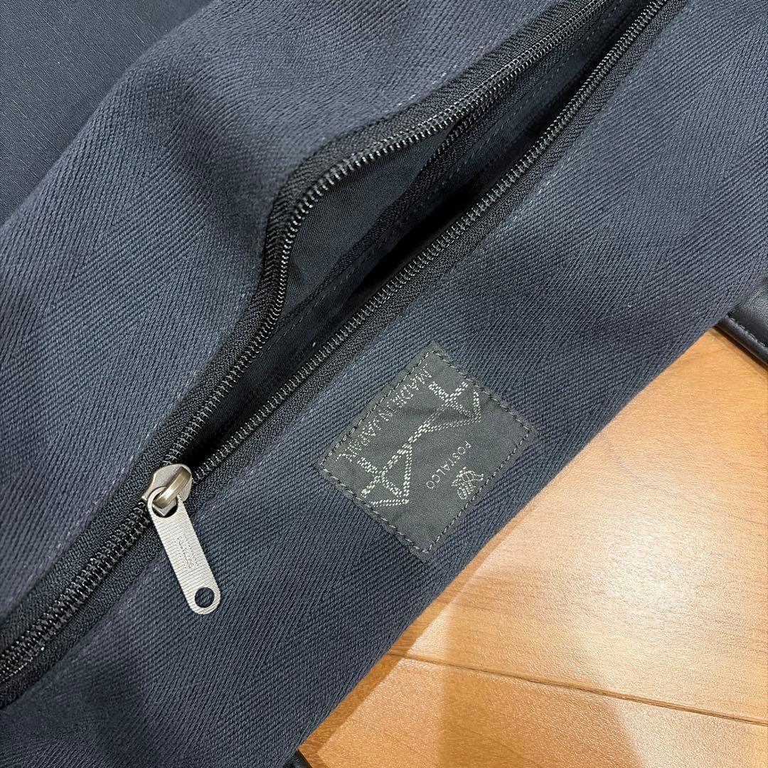 【廃盤品】ポスタルコ　トラベルバッグ BW トートバッグ ネイビー