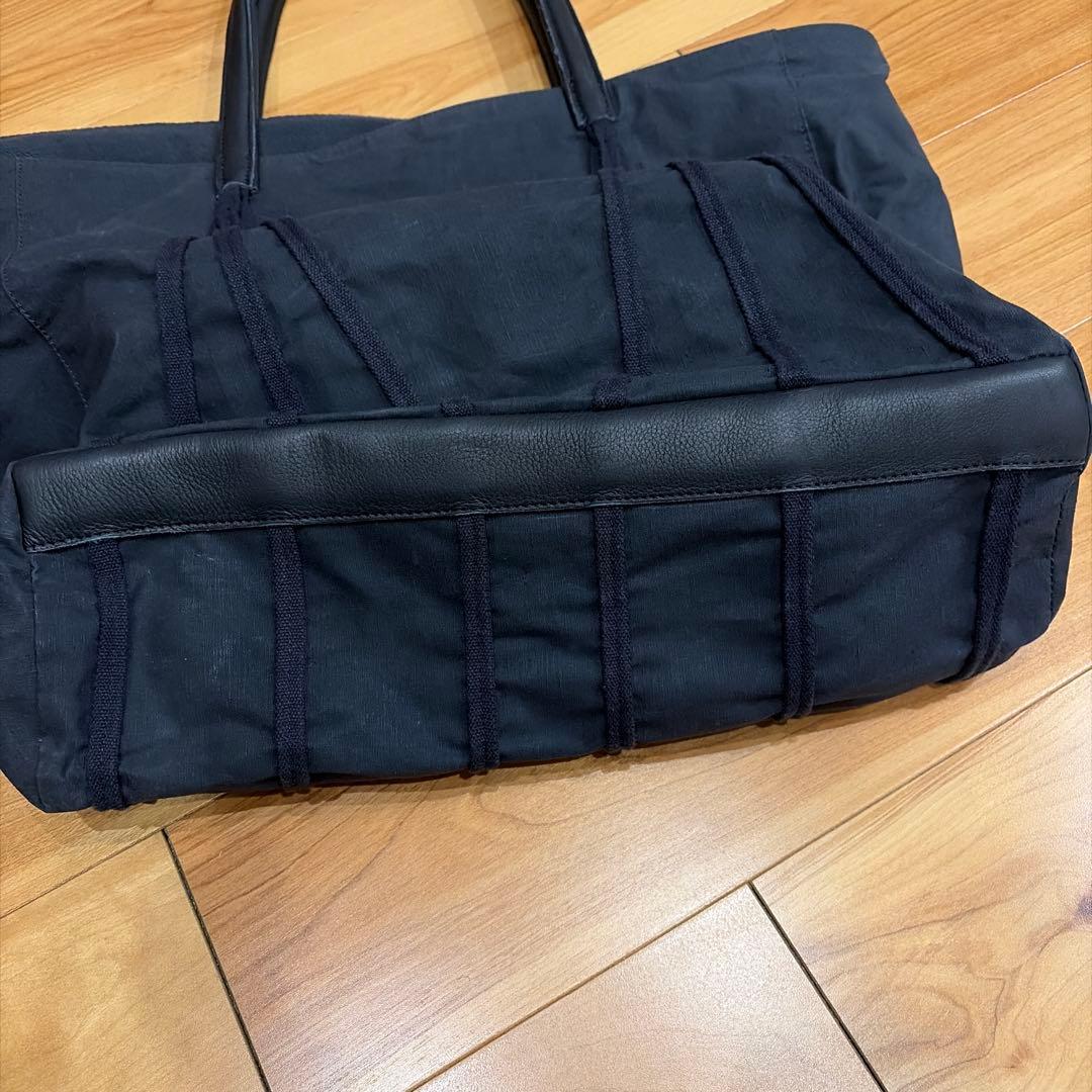 【廃盤品】ポスタルコ　トラベルバッグ BW トートバッグ ネイビー