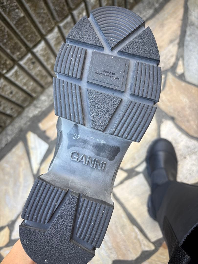 〃⭐︎　　ganni ラバーブーツ