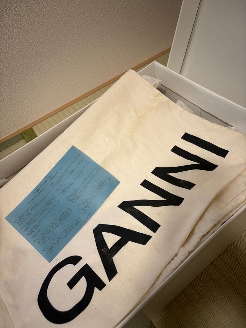 〃⭐︎　　ganni ラバーブーツ