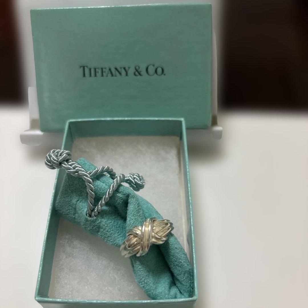 Tiffany & Co. シルバーリング ツイストデザイン