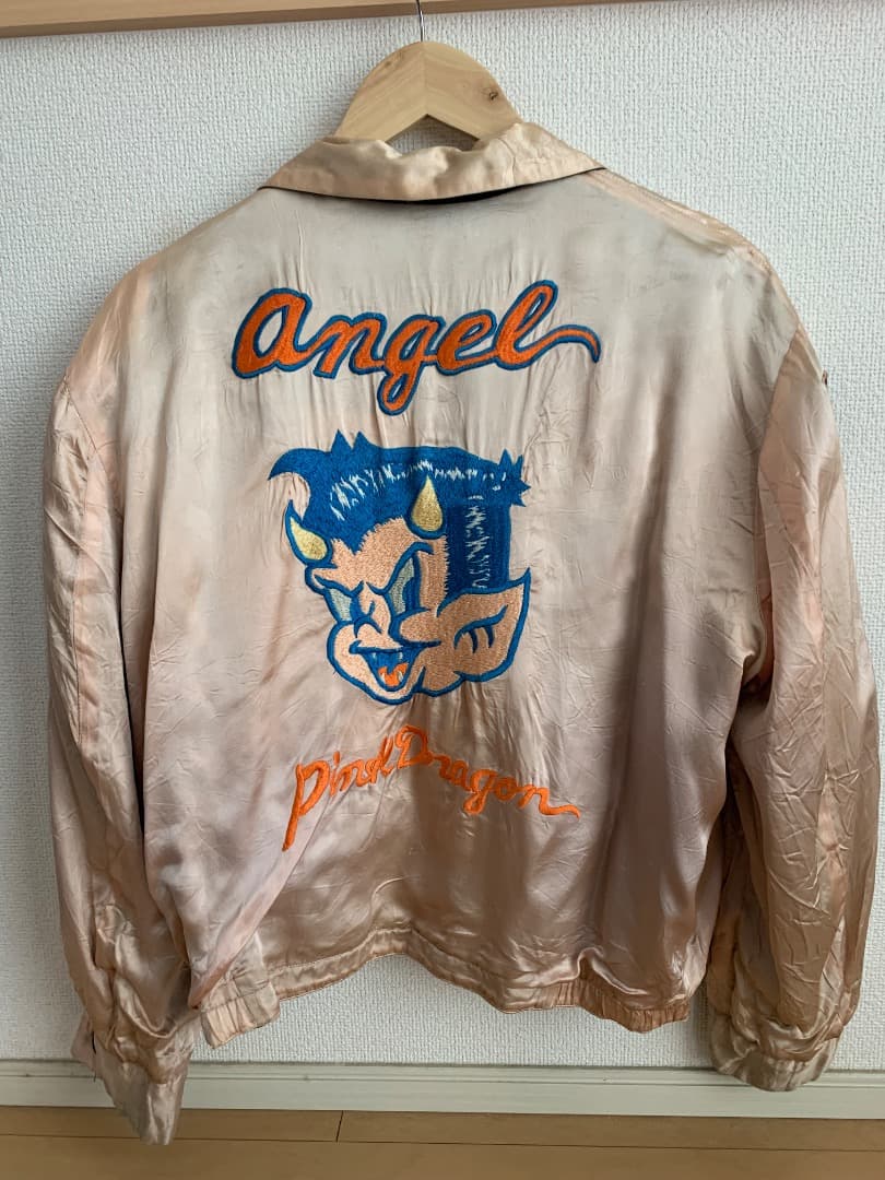 ☆レア80s 当時物☆美品　クリームソーダ　 スカジャン