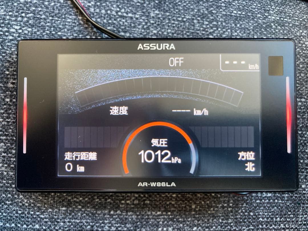 セルスター レーザー式オービス対応レーダー探知機 AR-W86LA リモコン付き