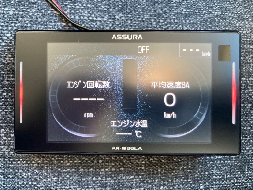 セルスター レーザー式オービス対応レーダー探知機 AR-W86LA リモコン付き