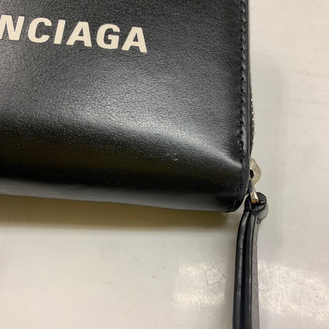 LBA08-17 ヴァレンシアガ メンズ ロゴ カード ケース