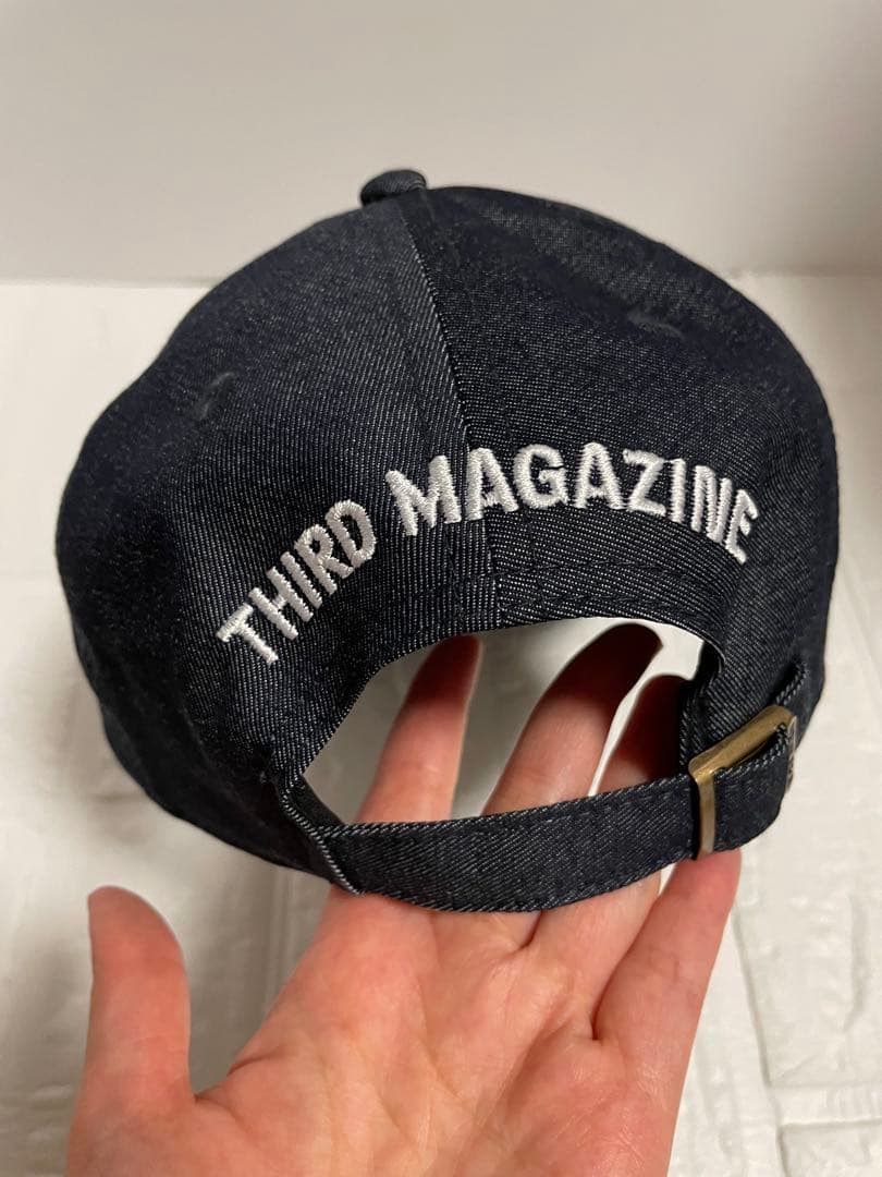 サードマガジン　別注　NEW ERA/920LVES TM インディゴ　キャップ