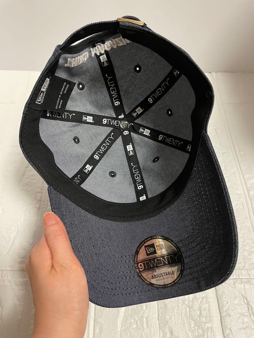 サードマガジン　別注　NEW ERA/920LVES TM インディゴ　キャップ